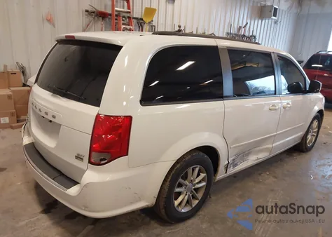 2014 Dodge Grand Caravan Sxt from USA, damaged, VIN 2C4RDGCG1ER428881